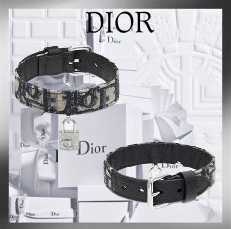 dior dog collar pink|dior dog necklace.